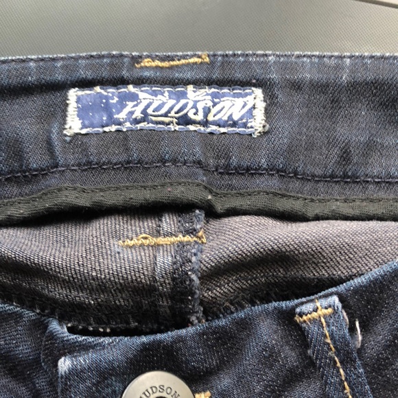 Hudson Boot Cut Dark Denim Size 28 - Picture 2 of 8
